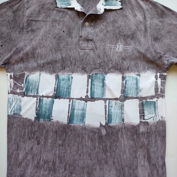 Vintage Fairway Blues Golf Polo Shirt Men's Medium Short Sleeve Retro 90's USA - Picture 6 of 9